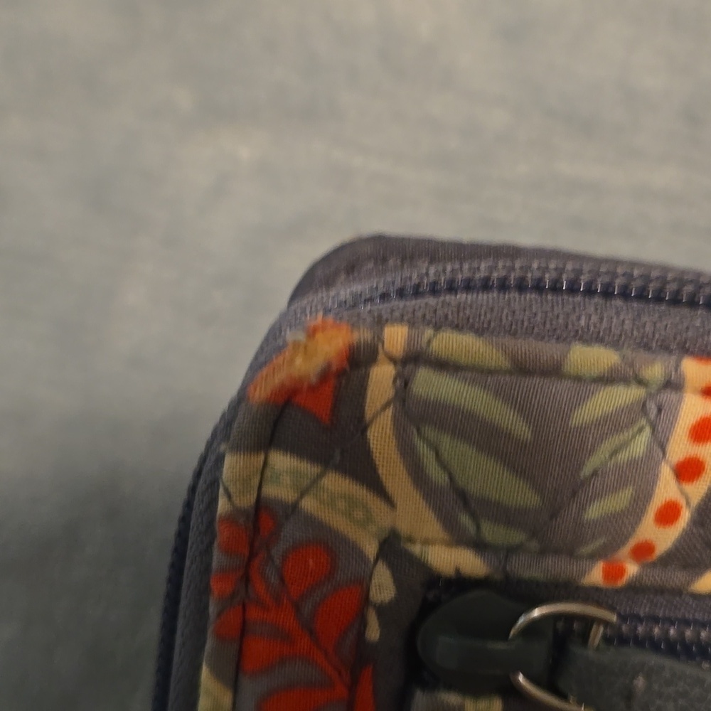 Vera Bradley Wallet with Turn Lock And Zipper Compartment (Bin 12) - Picture 8 of 11